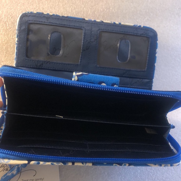 Vera Bradley blue wallet - Picture 7 of 12